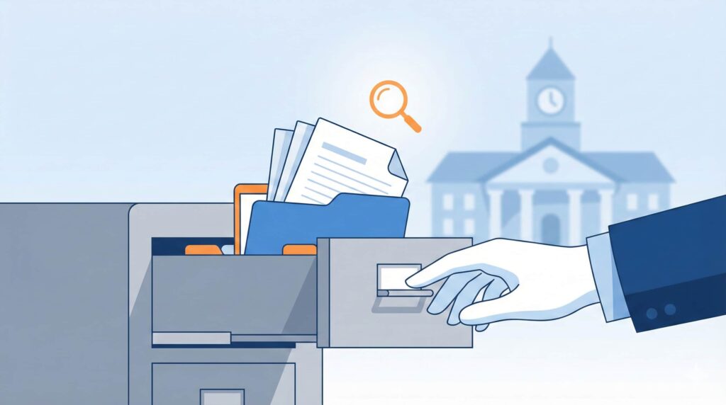 古物商の定款を紛失した場合の対応方法のイメージ