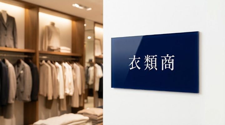 古物商のプレートイメージ