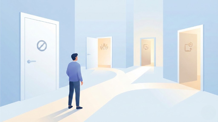 賃貸マンションで古物商許可が断られた場合の代替案のイメージ