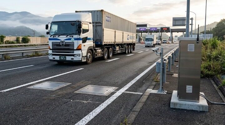 特車申請と過積載の判定基準の違いを示すイメージ｜道路法と道路交通法
